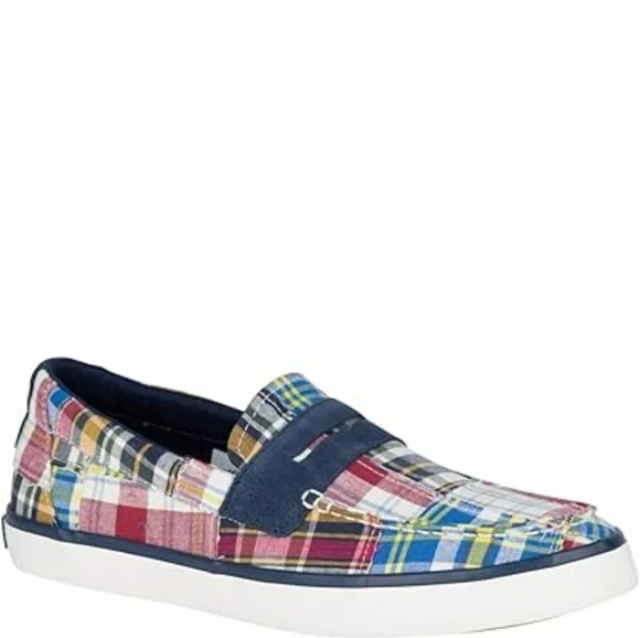 Sperry | Shoes | Sperry Top Siders Slip On Plaid Preppy  display picture 1
